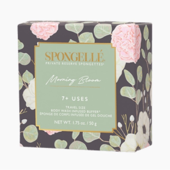 Spongelle Private Reserve Spongette Travel Sponge/Buffer in Morning Bloom - Picture 3 of 6